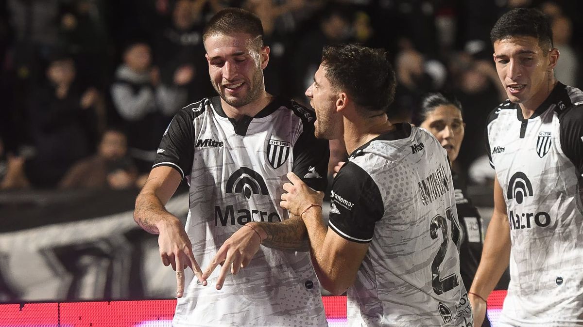 Agustín Módica: goles con estirpe italiana para Gimnasia y Esgrima