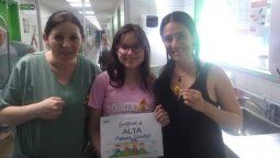 Abigail tiene 14 años y superó el cáncer tras una dura lucha