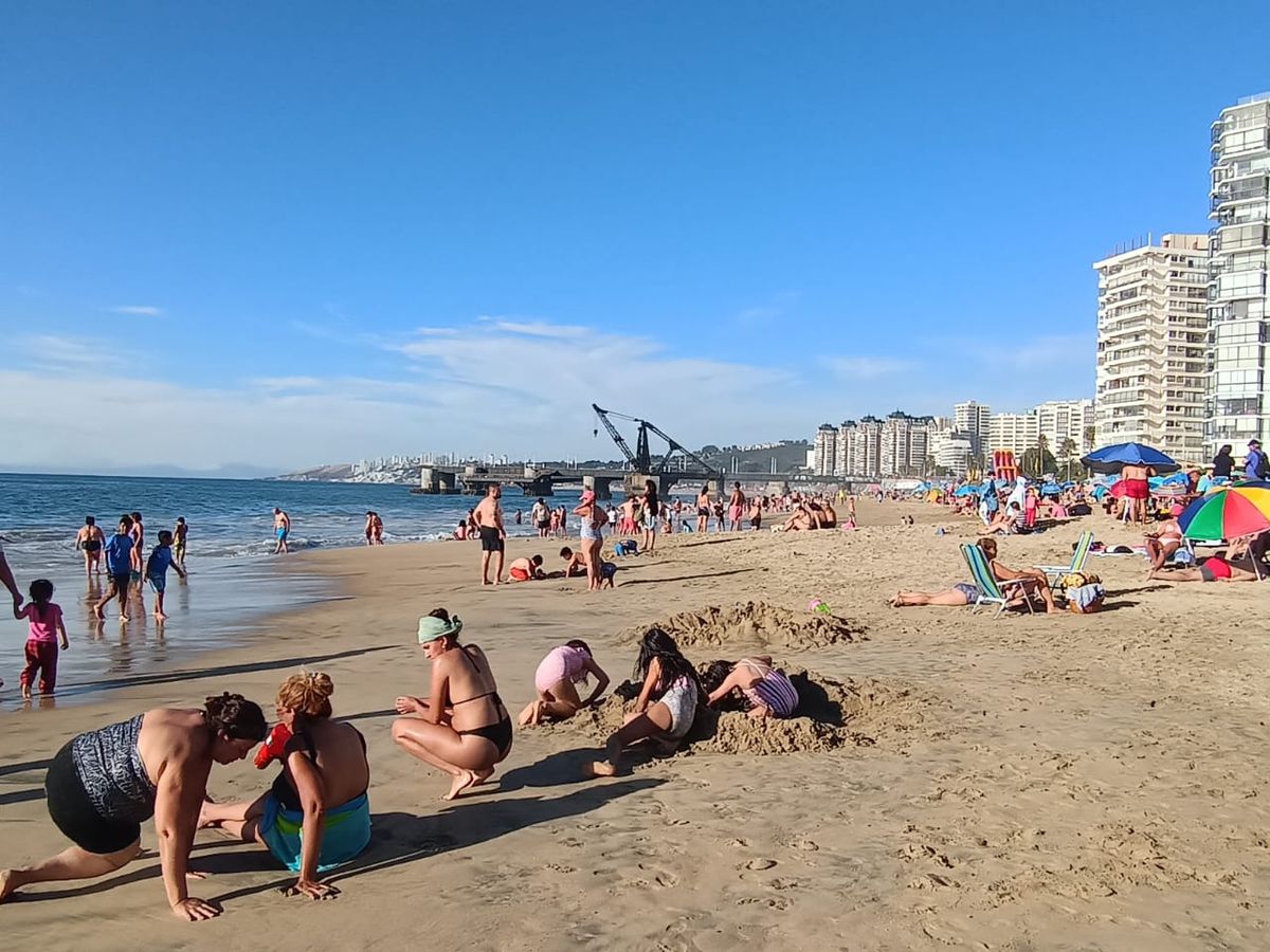 Hay que pagar un alto precio para ir en auto a la playa de Chile.