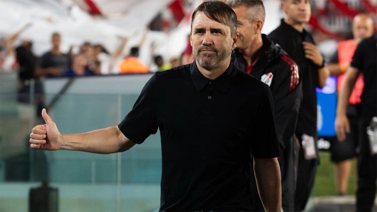 Coudet tomó una llamativa decisión en River antes de la final con Belgrano.