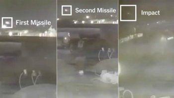 Nuevo video del momento en el que Irán derriba el avión ucraniano con dos misiles