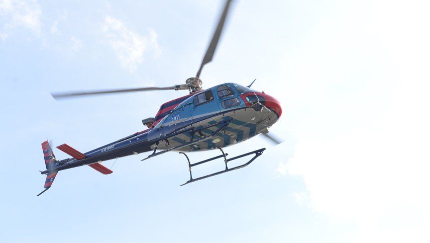 Una ex policía deberá pagar 600 dólares por pasear en el helicóptero por Potrerillos
