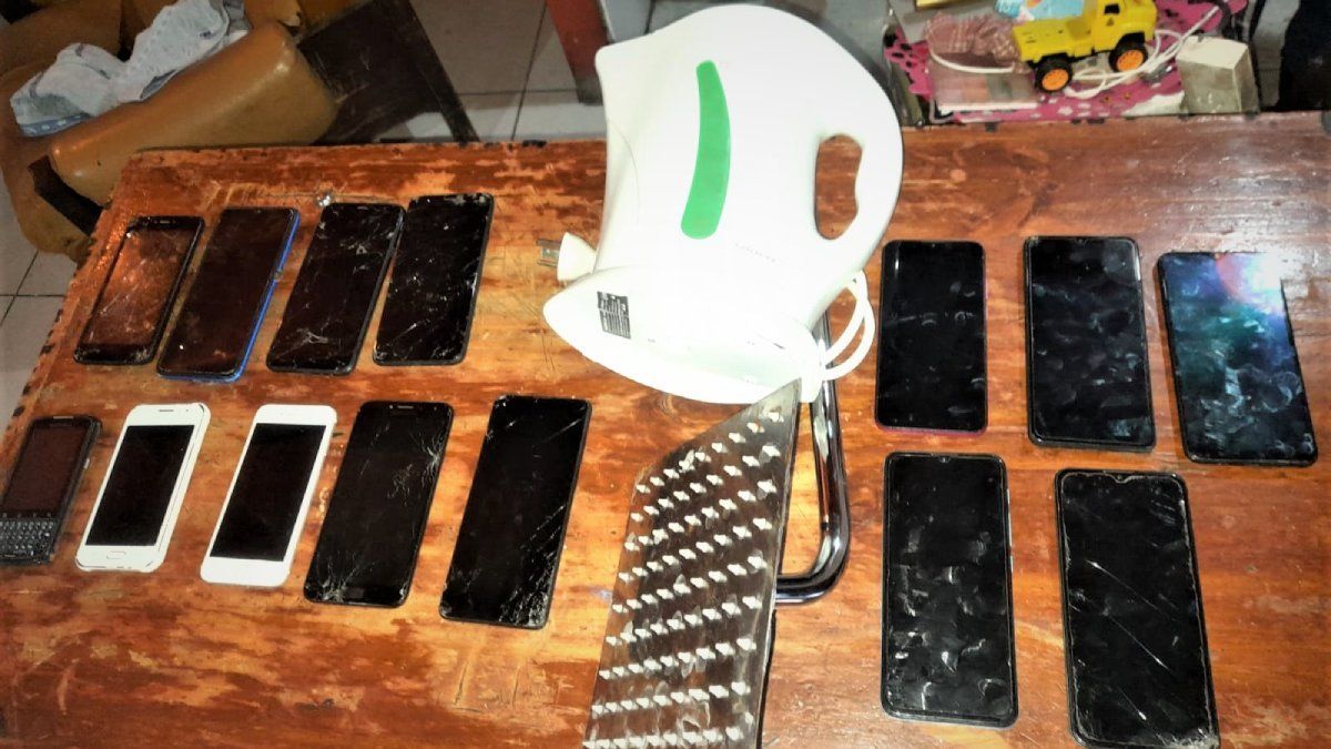 Los elementos secuestrados en los allanamientos.