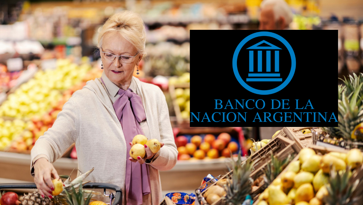 Banco Nación con descuentos para jubilados en supermercados en SEMANA SANTA