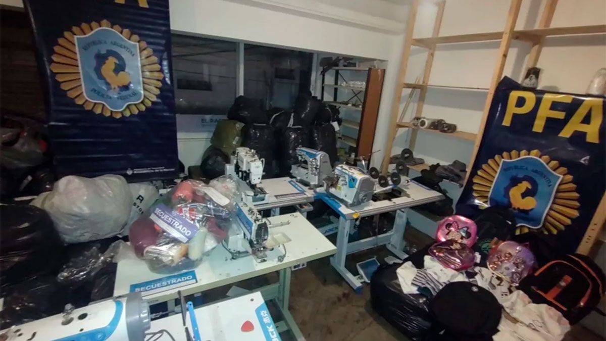 También quedó detenido un ciudadano argentino de 34 años.