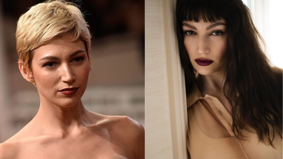 La actriz actualmente lleva el cabello largo, castaño claro con su clásico flequillo. La actriz actualmente lleva el cabello largo, castaño claro con su clásico flequillo.