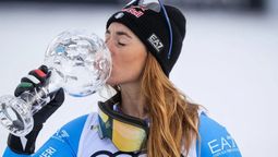 Fin del misterio: revelaron qué tenía Sofia Goggia después de abandonar Ushuaia