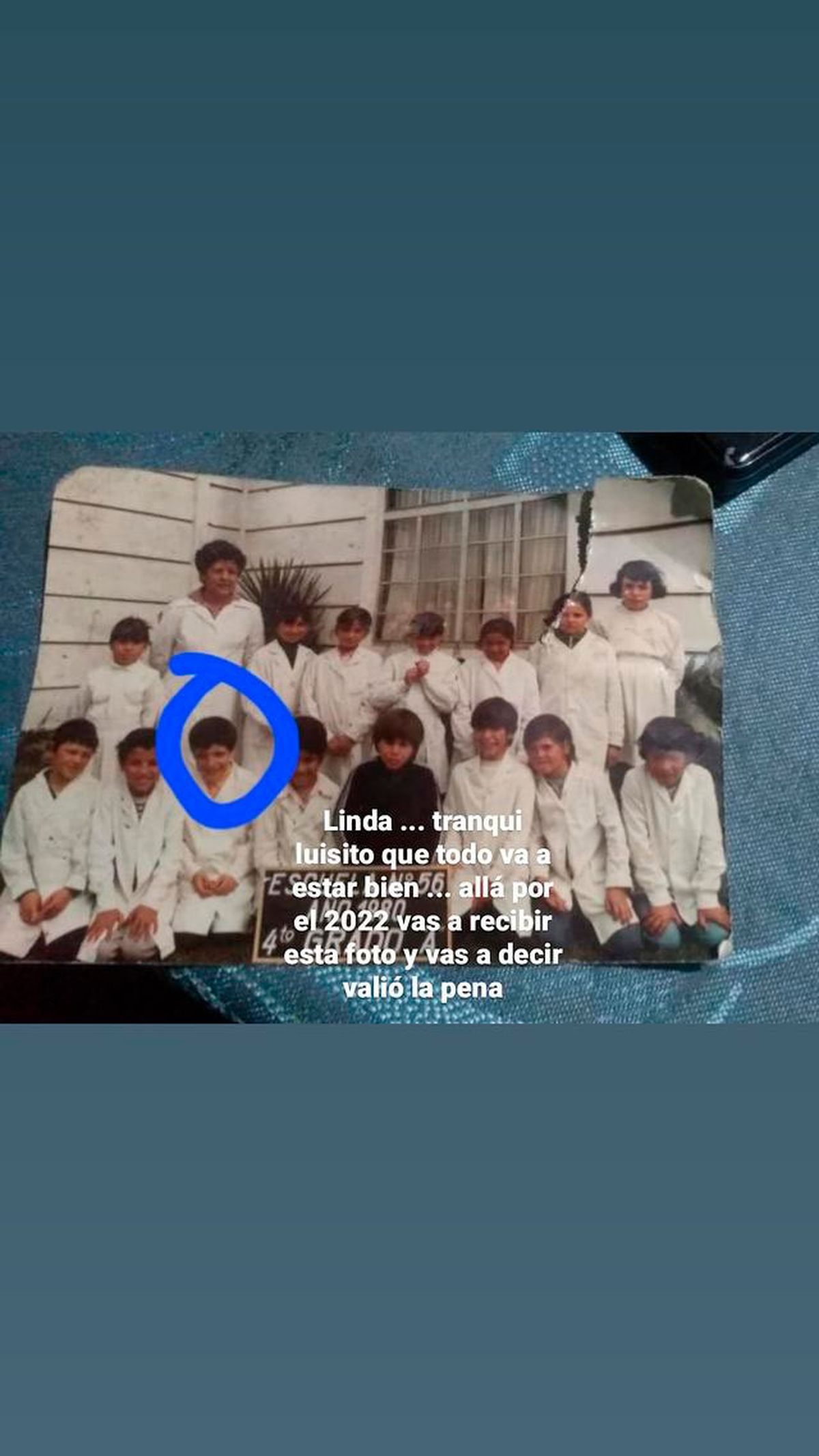 En las historias de Instagram también se compartió la conductora.