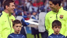 Messi y Luis Suárez