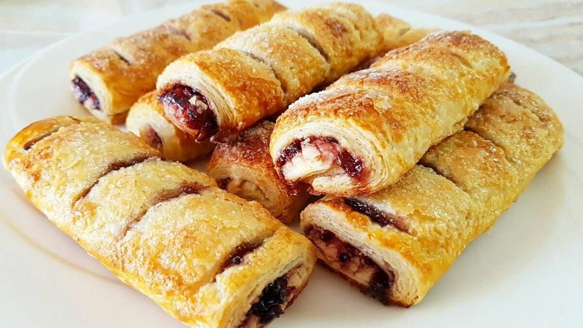 Recetas: cómo hacer rollitos de hojaldre.