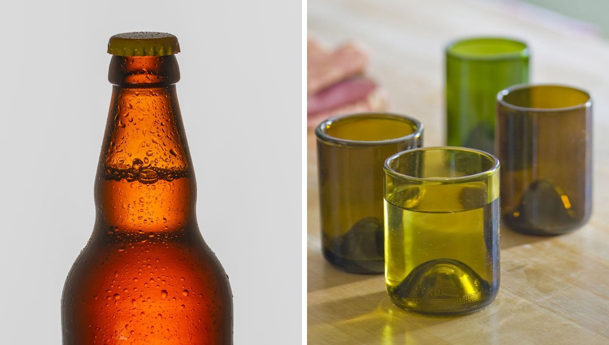 Aprendé a cortar las botellas de vidrio en casa y en simples pasos