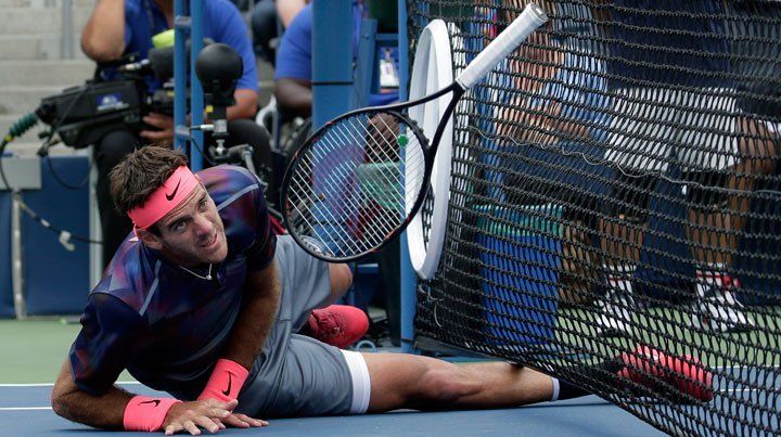 Delpo se fue al piso y se calentó feo