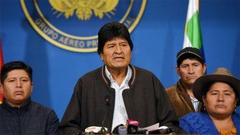 Evo Morales denunció que ordenaron su detención 