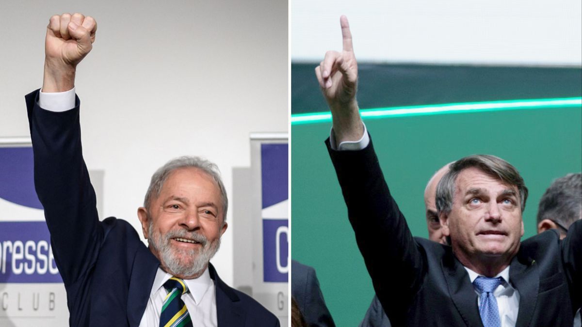 Elecciones en Brasil: Lula da Silva y Jair Bolsonaro, los principales candidatos en los comicios presidenciales
