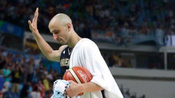 Emocionante: Manu Ginobili se despidió de la Selección