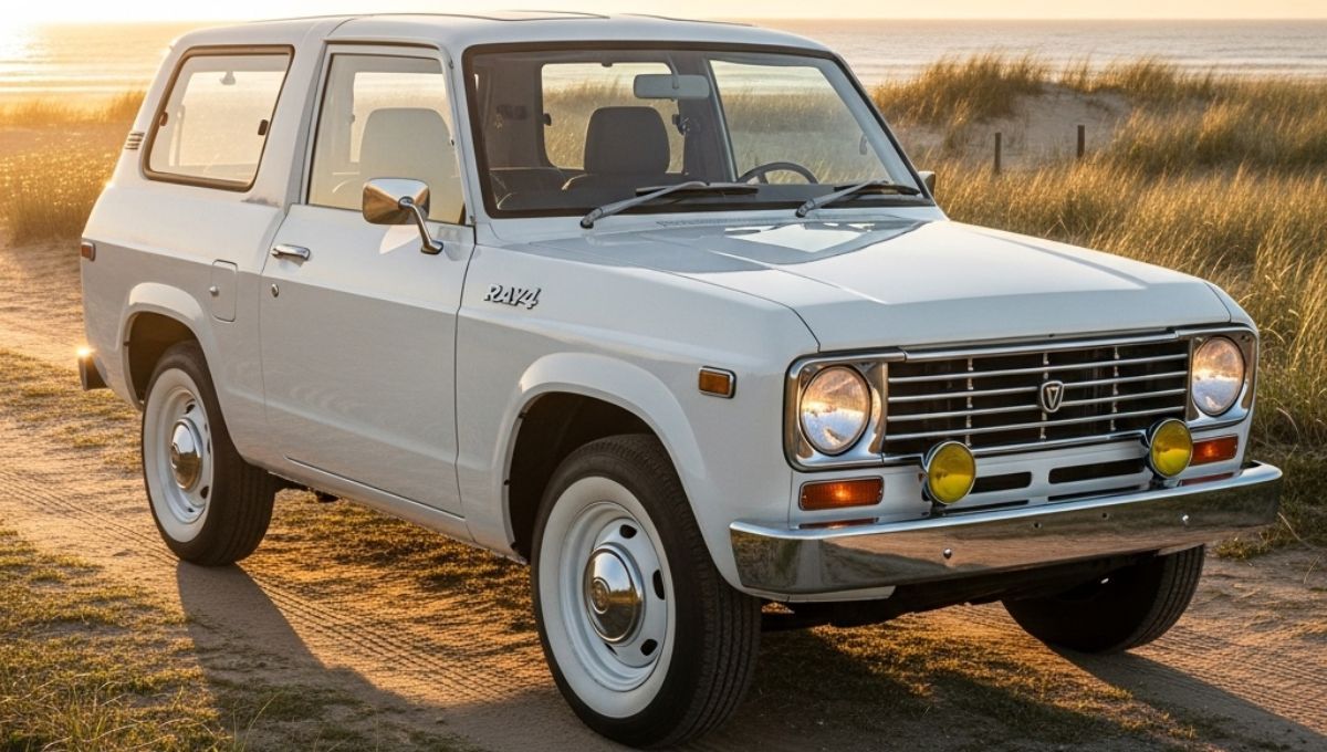 Así sería la Toyota Rav4 de la década del 60 Así sería la Toyota Rav4 de la década del 60 