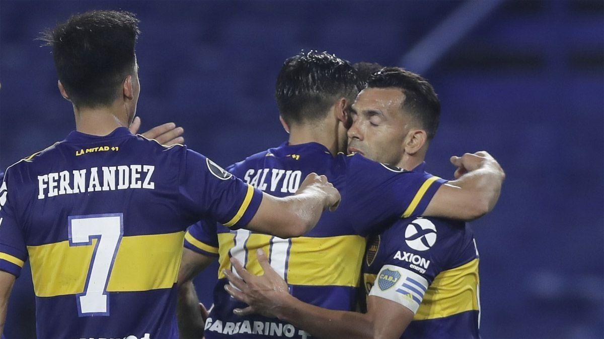 Boca goleó 3-0 a Caracas y dejó una muy buena imagen en la Libertadores