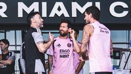 Lionel Messi, Kily González y Rodrigo De Paul quieren disputar la Libertadores.