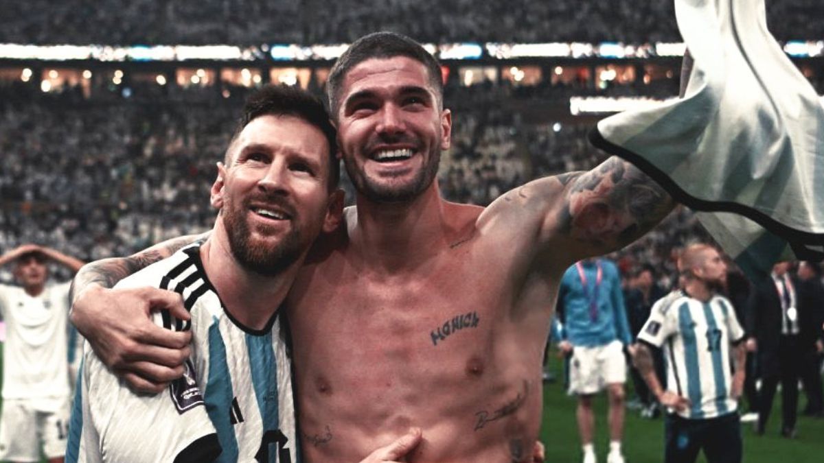 Rodrigo De Paul y Lionel Messi vienen haciendo un entrenamiento juntos hace un par de meses de cara al Mundial 2026.&nbsp;