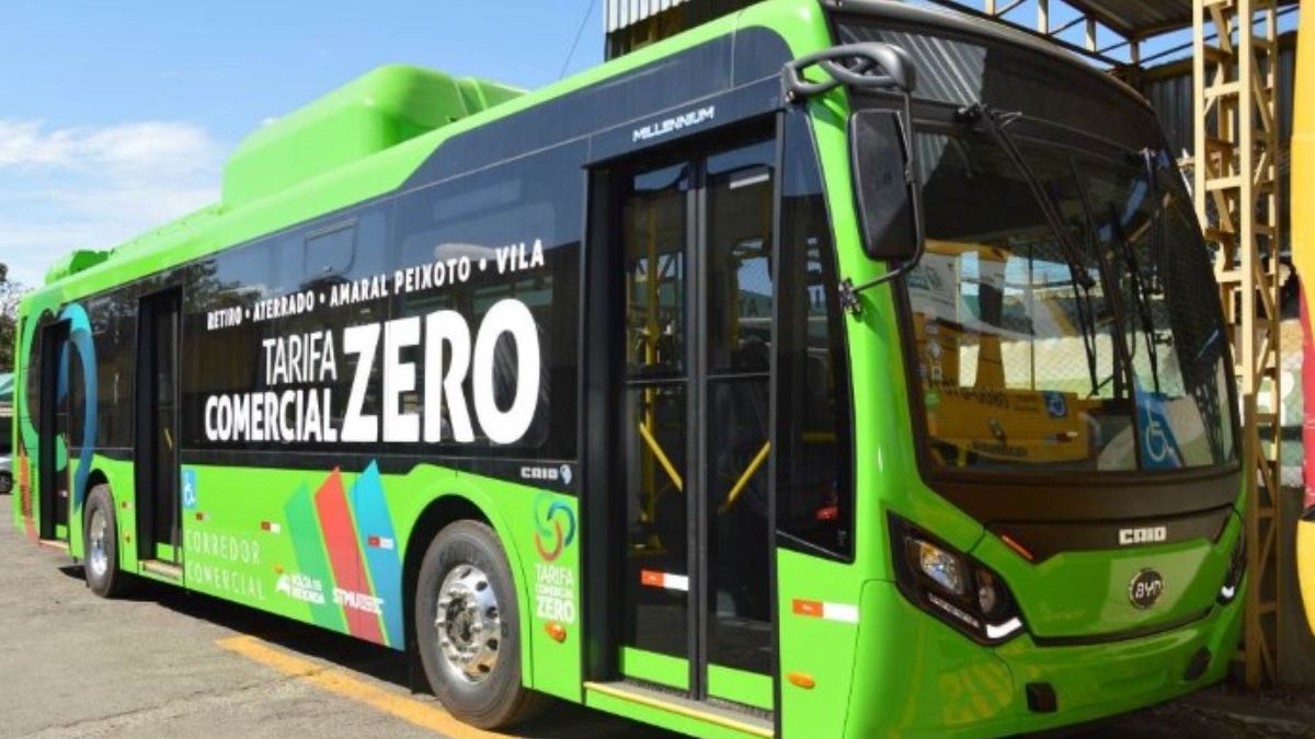 Brasil tiene colectivos con tarifa cero para limitar uso del automóvil. (Foto: Volta Redonda)