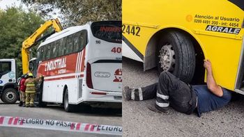 Identificaron al mecánico de la tragedia con el micro: quién es el hombre que murió por aplastamiento