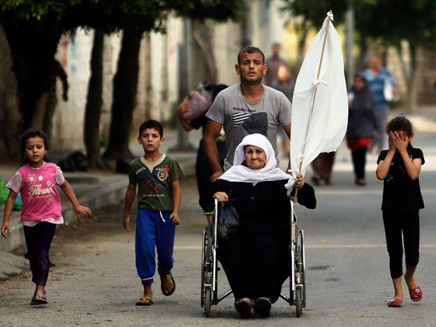 Gaza, el día más sangriento desde que comenzó la ofensiva israelí: murieron 103 personas este domingo