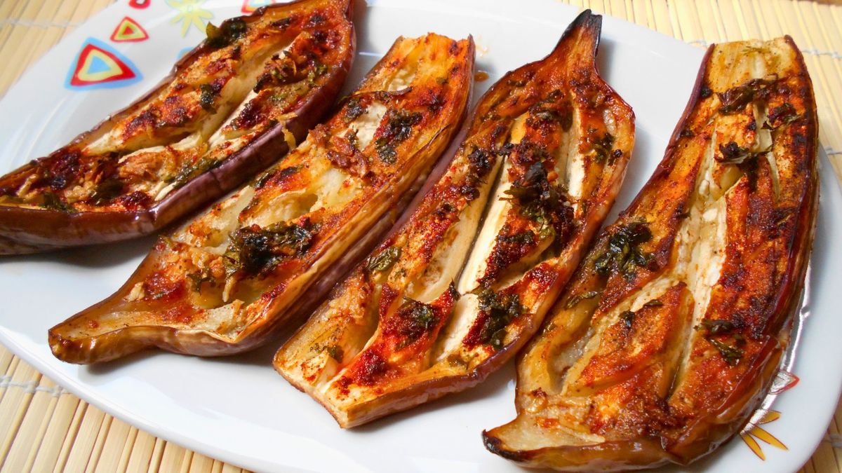 Aprende a preparar la receta de berenjenas asadas, paso a paso. Foto: gentileza mayteenlacocina. Aprende a preparar la receta de berenjenas asadas, paso a paso. Foto: gentileza mayteenlacocina.