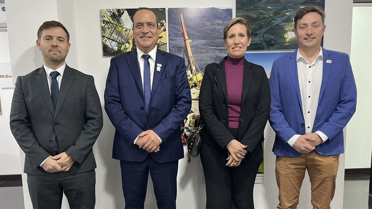 Jerónimo Shantal, Rodolfo Ovalles, Jimena Latorre y Franco Rizzetto.&nbsp;