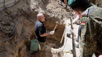 Hallaron restos de soldados alemanes de la Guerra Mundial