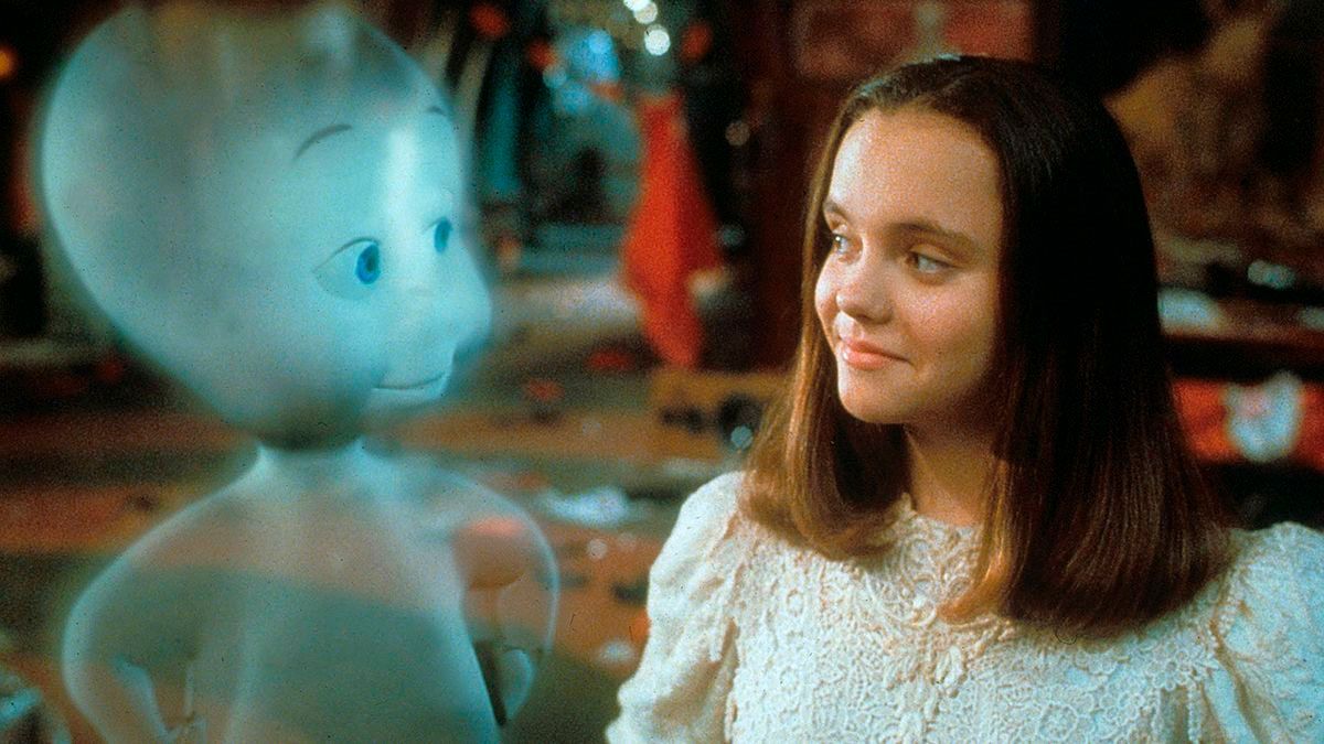 La actriz Christina Ricci que interpretó a Kat Harvey en la película "Casper". La actriz Christina Ricci que interpretó a Kat Harvey en la película "Casper".