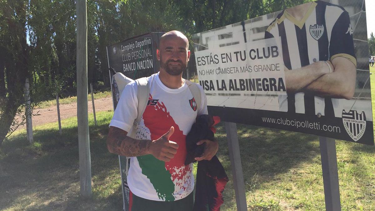 Leonel Ríos, el flamante refuerzo de Huracán Las Heras.