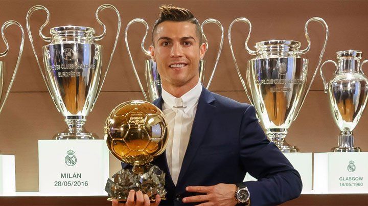 ¡El mejor del mundo! Cristiano Ronaldo ganó el Balón de Oro 2016