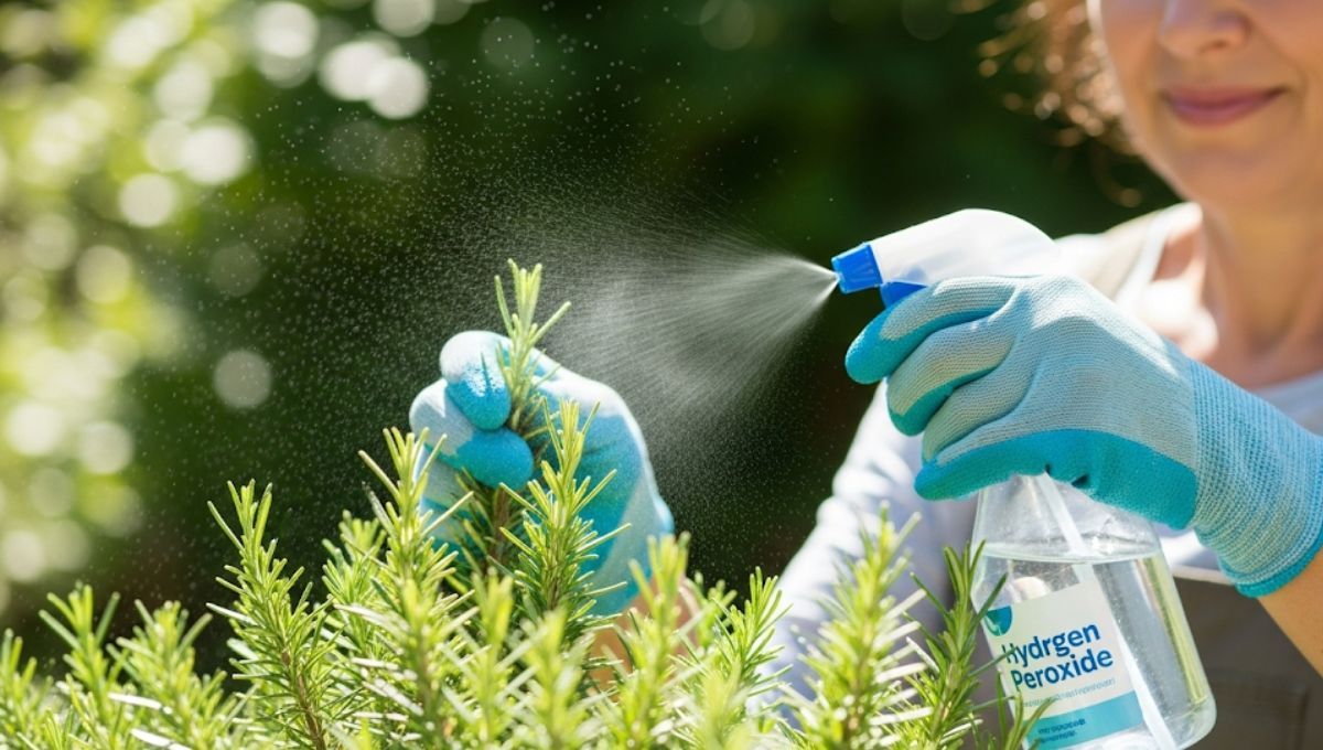 Planta de romero: por qué recomiendan rociarle agua oxigenada y cuáles son los beneficios Planta de romero: por qué recomiendan rociarle agua oxigenada y cuáles son los beneficios