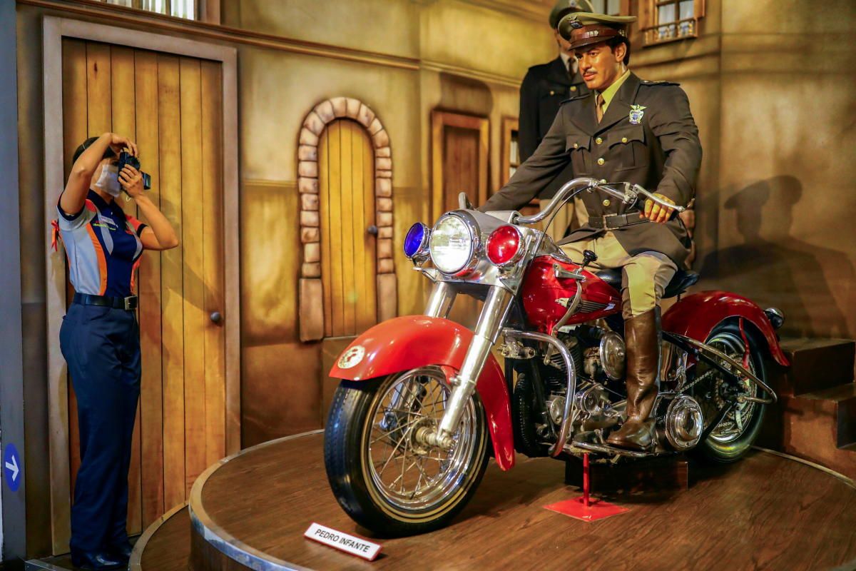 La icónica motocicleta de Pedro Infante. La icónica motocicleta de Pedro Infante.