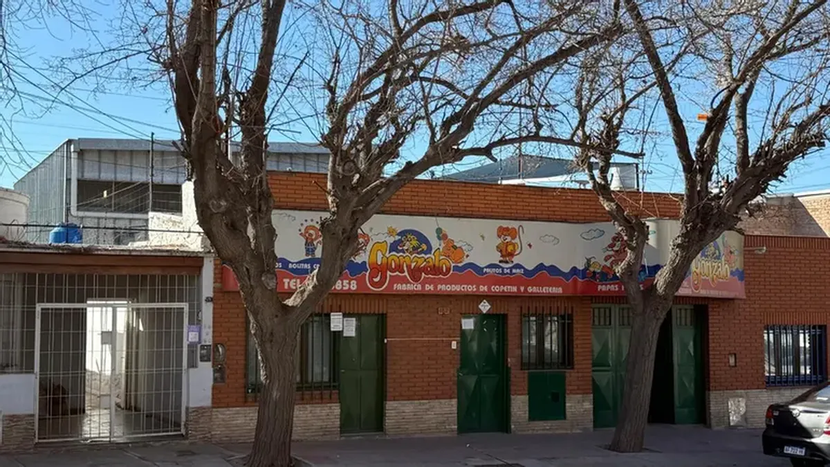 El frente de uno de los establecimientos de la fábrica Gonzalo.