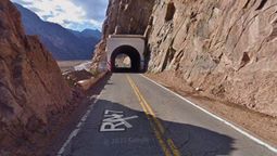 El accidente ocurrió en la Ruta 7 a la altura del túnel 4. El accidente ocurrió en la Ruta 7 a la altura del túnel 4.