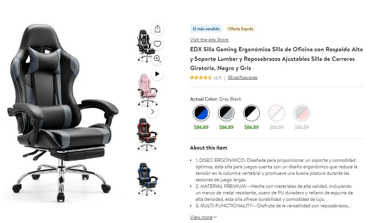 Walmart tiene una oferta inmejorable. Walmart tiene una oferta inmejorable.