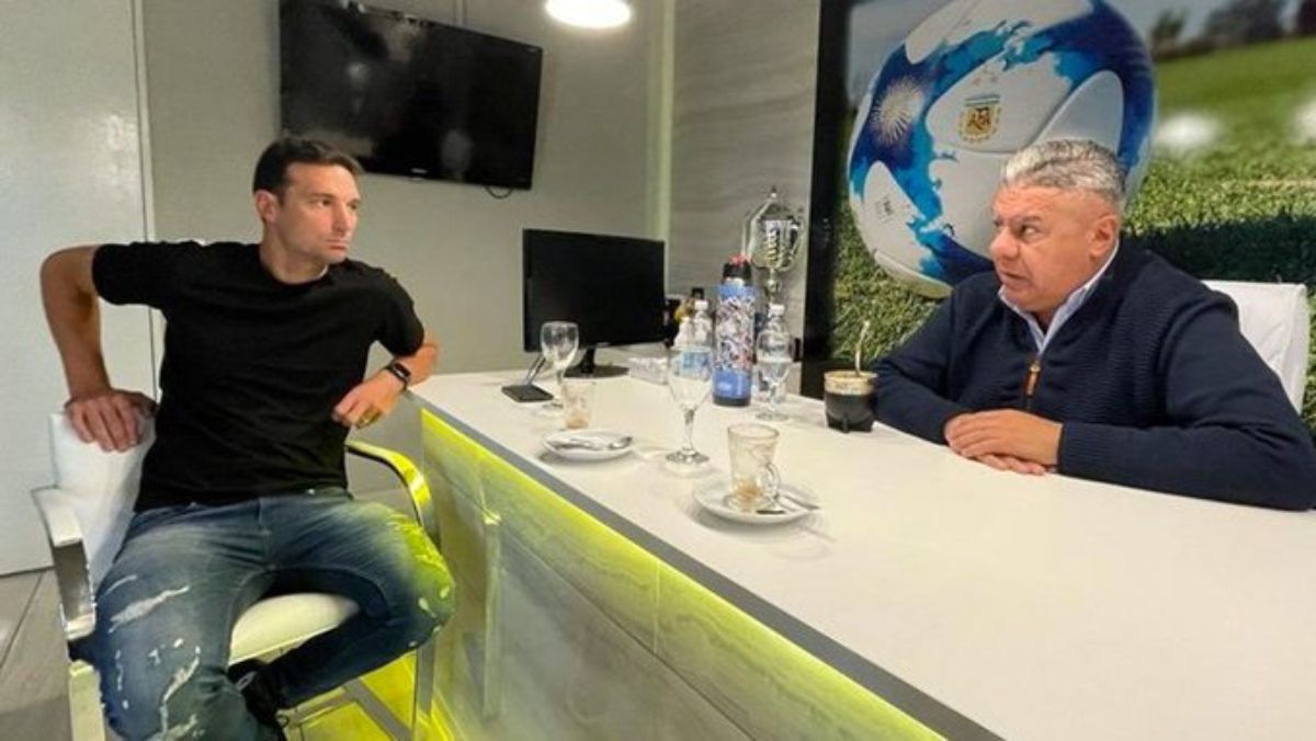 Lionel Scaloni y Chiqui Tapia definieron parte del futuro inmediato de la Selección argentina Lionel Scaloni y Chiqui Tapia definieron parte del futuro inmediato de la Selección argentina