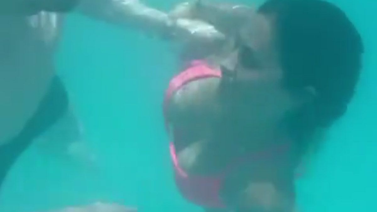 Lionel Messi y Antonela Roccuzzo calentaron el agua de Miami