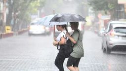 el pronostico con alerta para mendoza: lluvia, tormentas, granizo y fuertes rafagas de viento