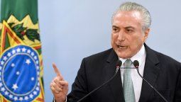 Corte Suprema de Brasil abre investigación sobre corrupción contra el presidente Temer