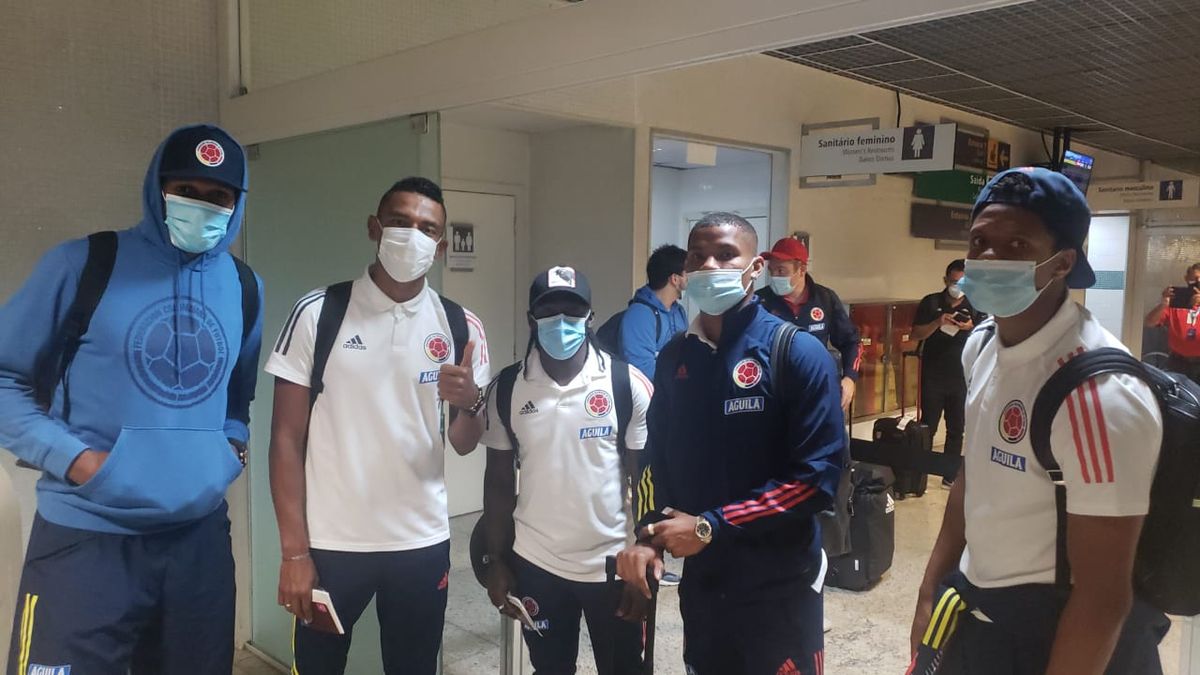 Colombia lleg&oacute; este viernes a Brasil para jugar la Copa Am&eacute;rica 2021.