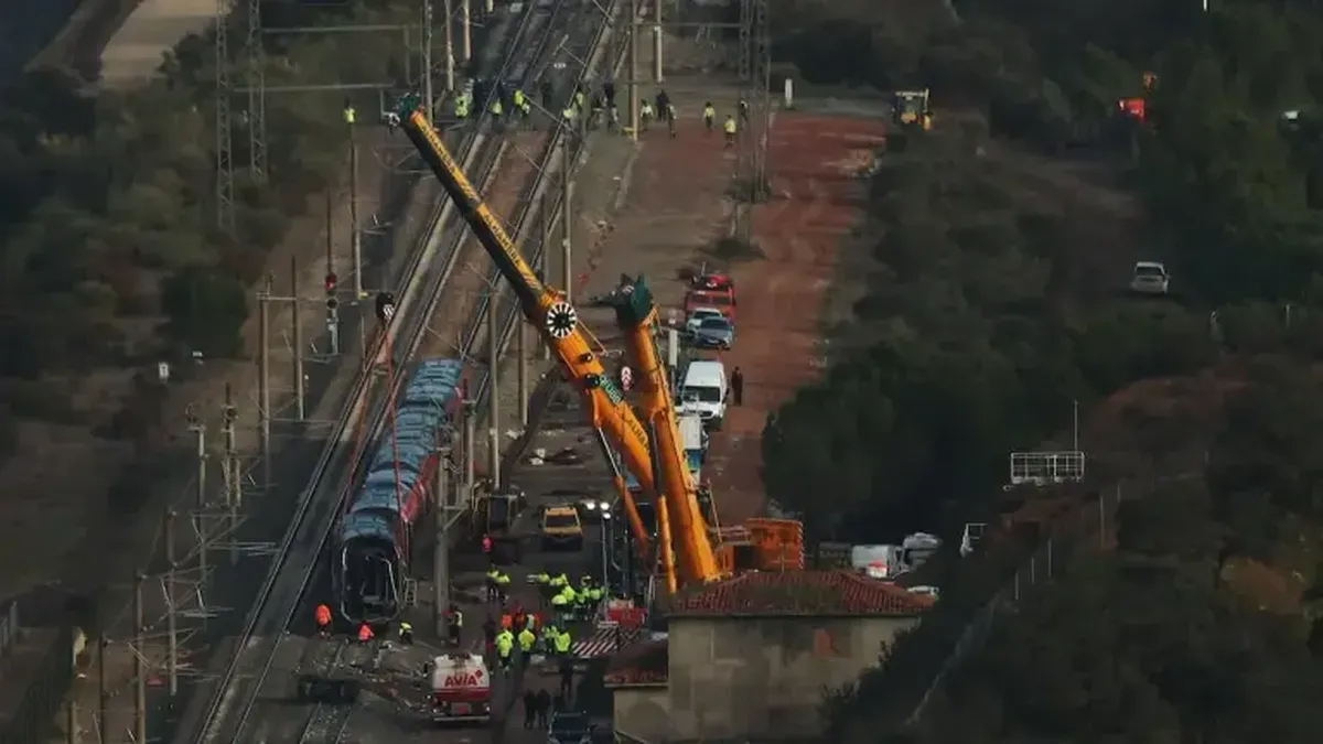 Otro choque de trenes en España y es el cuarto accidente en cuatro días