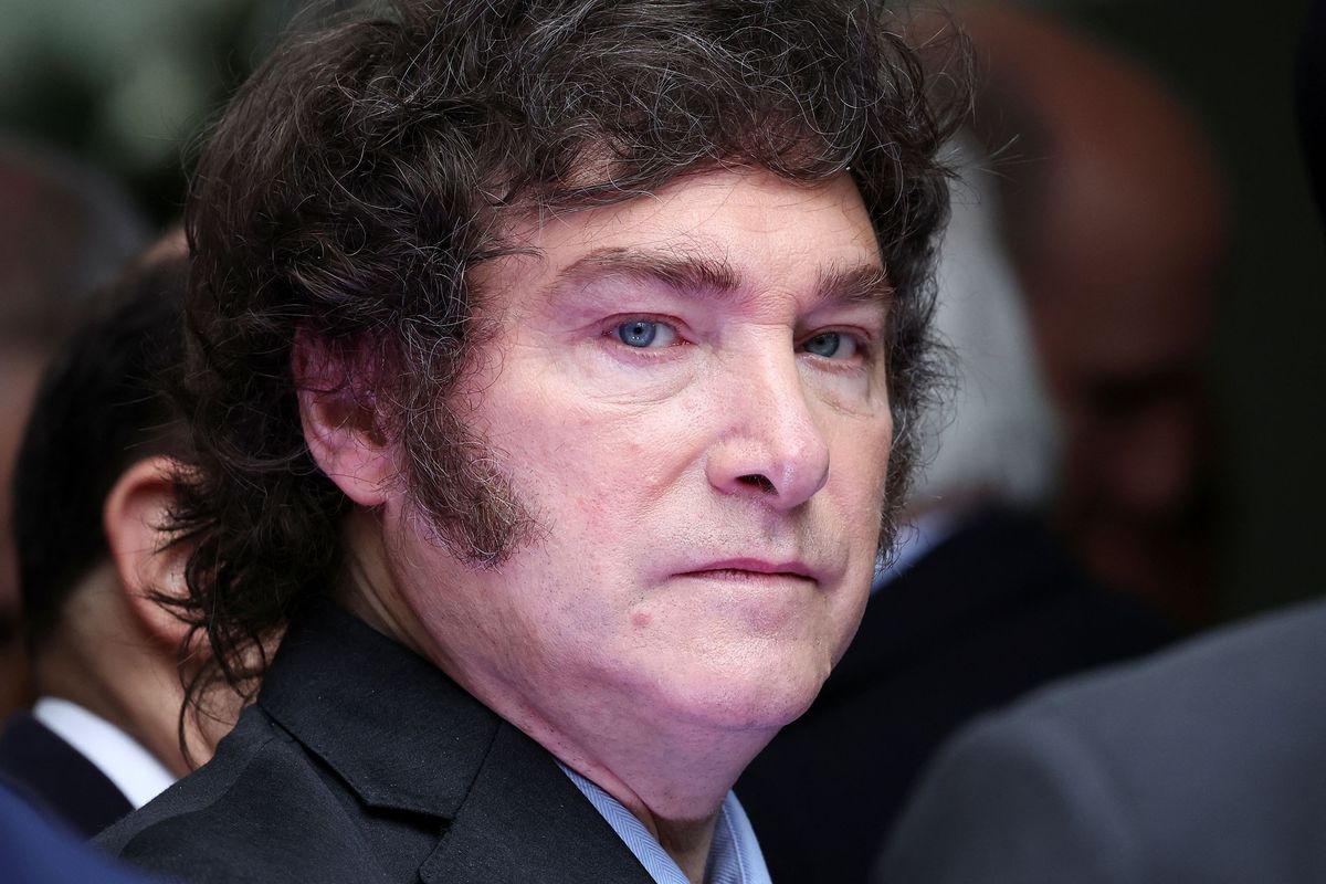 El presidente de Argentina, Javier Milei. 