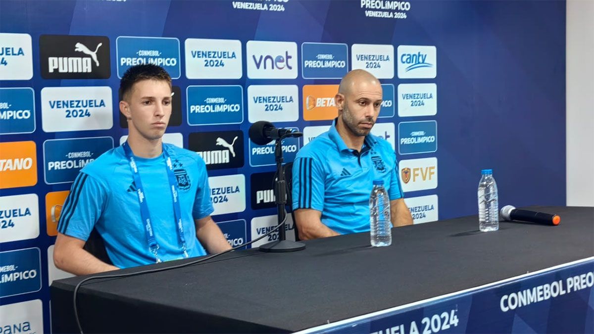 Baltasar Rodríguez y Javier Mascherano.