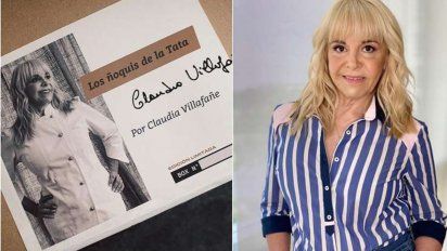 Claudia Villafañe vende sus ñoquis.