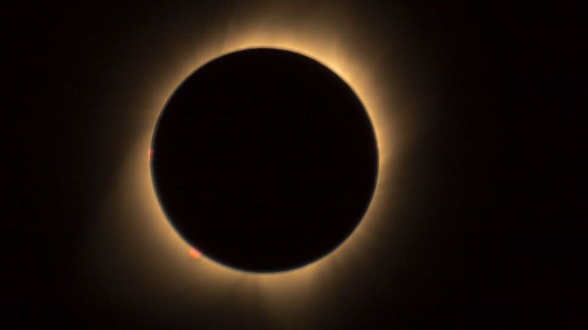 El eclipse solar se podrá ver en toda la Argentina. El eclipse solar se podrá ver en toda la Argentina.