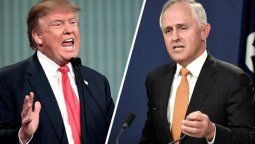Trump le colgó al premier de Australia por una disputa sobre refugiados