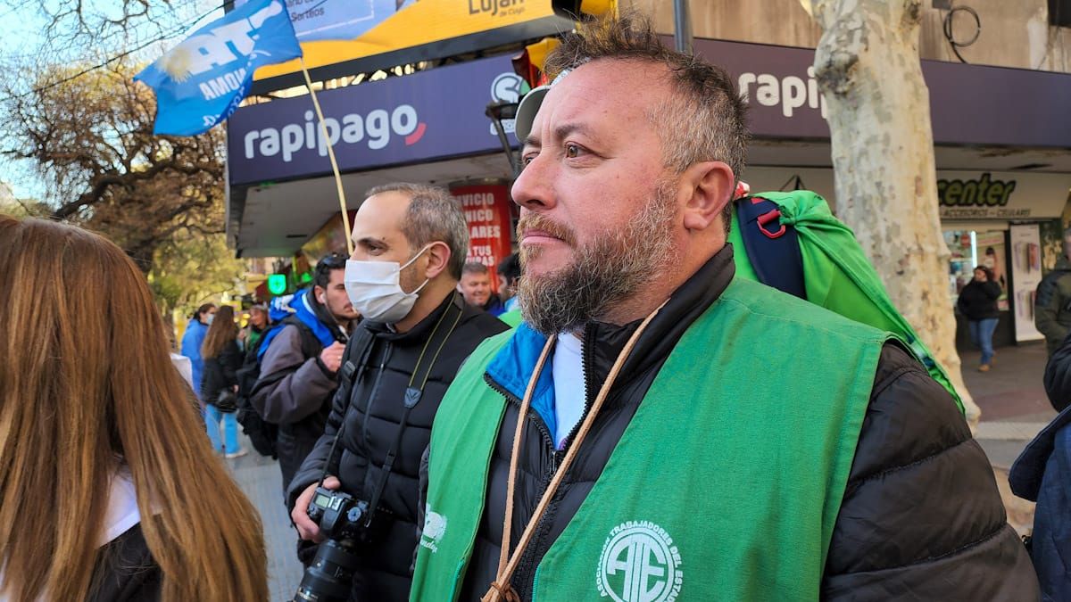 Roberto Macho, secretario general de ATE Mendoza.