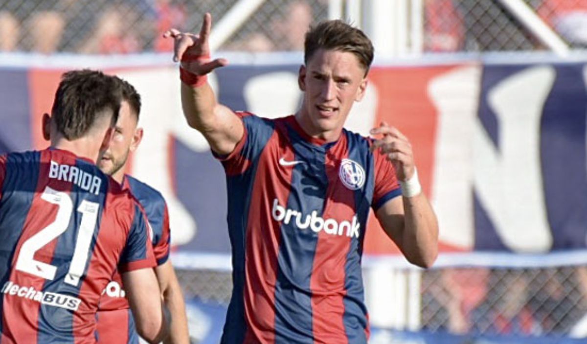San Lorenzo empezó bien el año gracias al gol de Vombergar